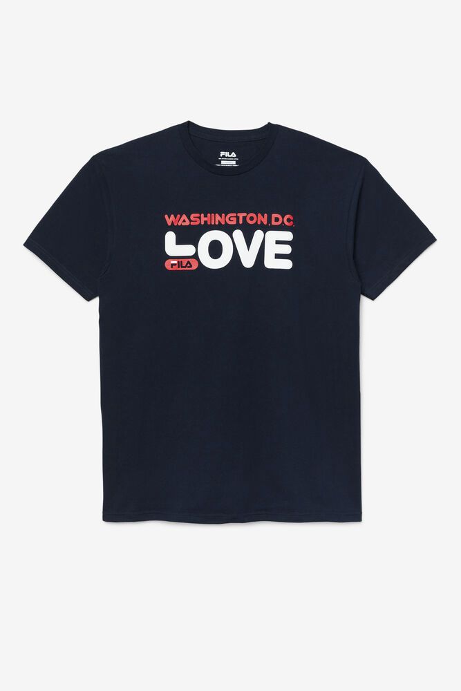 Tricou Fila Barbati Bleumarin Washington D.C. Love NPAQ-94216